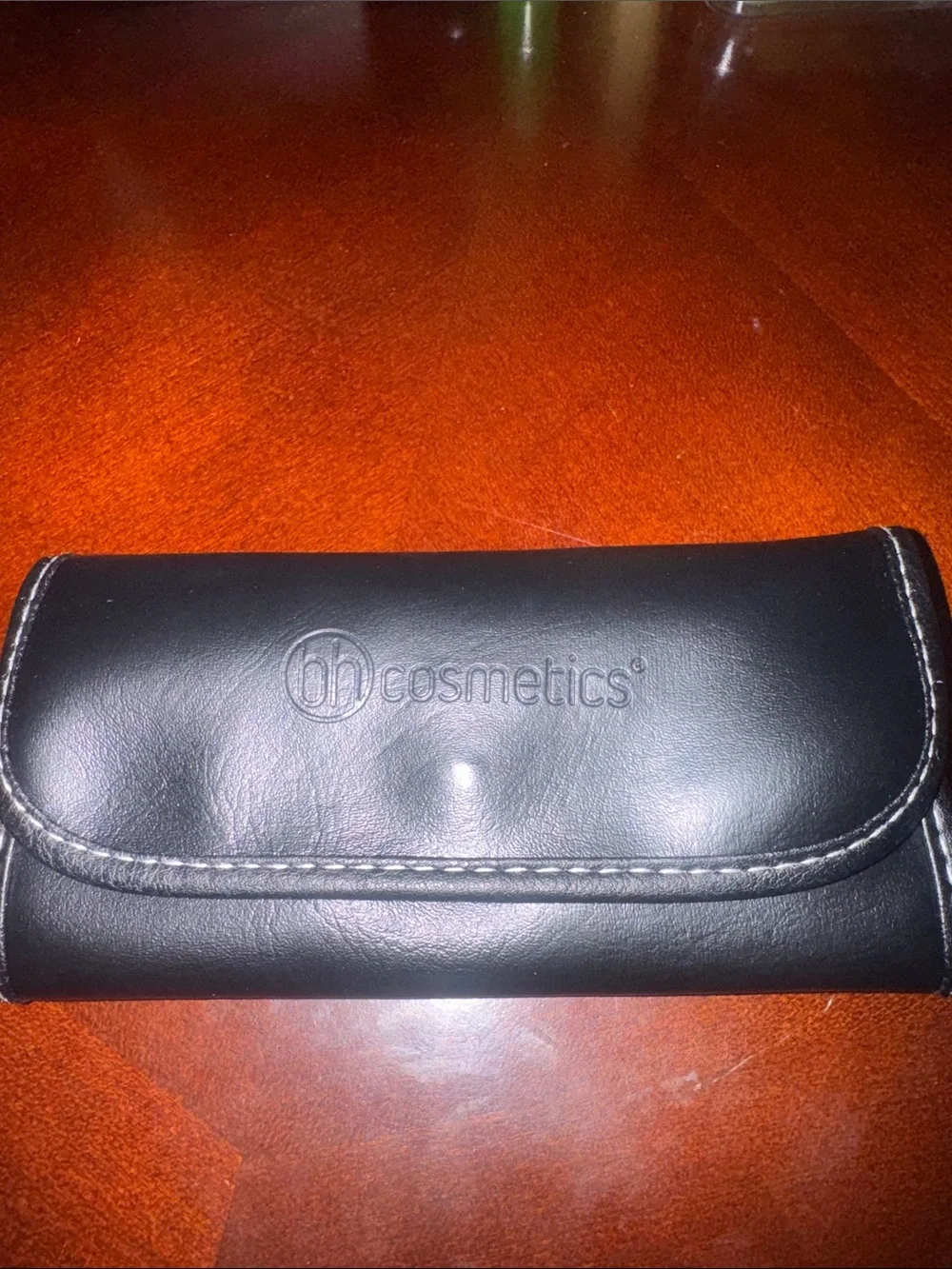 BH Cosmetics Black Faux Leather Brush Case
